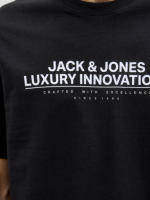 Jack & Jones Hombre Camiseta de Algodón Mod JPRSTAR TEE CREW  2025 Color Black Moda Casual Informal Primavera Verano Ref 276502 - details 3