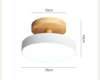 Lámpara De Techo Moderna IRALAN Con Luz LED Redonda Y Logos Para Decoración Del Hogar Dormitorio Cocina Pasillo Instalación Suelta Fuente De Alimentación AC Dimmer Incluido - details 6