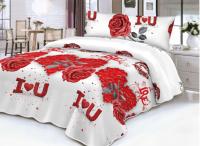 Juego de sábana,juego para cama 135cm,set de 3 Piezas, 1 encimera , 1 sábana bajera ajustable, 1 fundas de almohada, 100% poliéster, transpirable.CXJF - details 5