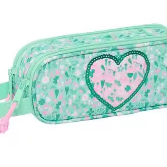 SAFTA PORTATODO DOBLE SAFTA CUORE 21x8x6cm - 1