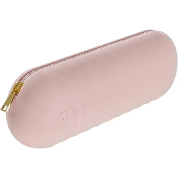 Gran Portador De Cepillos De Maquillaje Para Viajes Organizador De Cosméticos De Silicona Portátil Funda Suave Para Cepillos De Maquillaje - 1