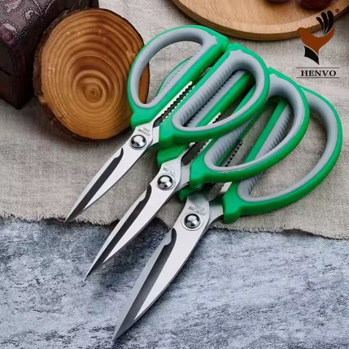 Tijeras De Costura Fortalecidas Recién Mejoradas De Acero Inoxidable Multifuncionales Para El Hogar Y La Cocina - 1