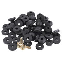 48PCS Anillas De Reposición Para Grifo Goma Plomería Sellado Con Tornillos Planas Y Bajadas Para Fregadero O Grifo - details 4
