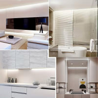 Tira LED Flexible 5V USB SMD2835 Luz Blanca Cálida Para Armarios Y TV Decoración De Hogar Cinta Luminosa No Impermeable - details 5