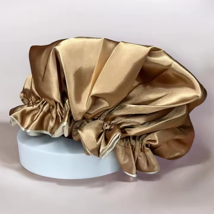 Gorro Antifrizz de Satén (Pelo largo) - Protección Nocturna para el Cuidado del Cabello - Suave - Evitar el Frizz y Mantener la Hidratación -Anticaida capilar - Antirotura pelo - Perdida cabello - Gorro seda - 1