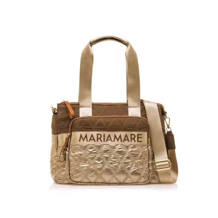 MARIAMARE Traci Bolsos Mujer Marron Cierre Cremallera - 1