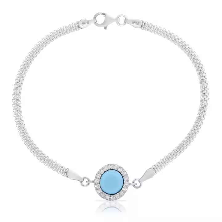 FIRENZE SILVER Pulsera de Plata de Ley 925 Color: Plata - 1