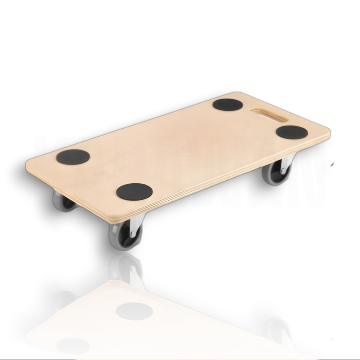 Carro de Transporte Multiusos con Ruedas Rectangular 58x29cm / Karawan