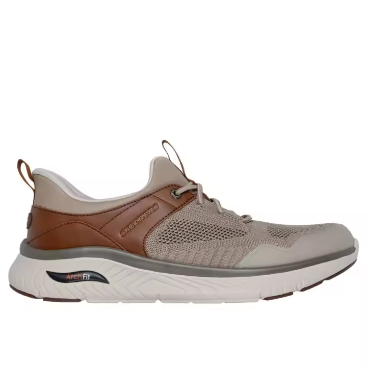 Zapatillas deportivas hombre SKECHERS 205340 TPBR DEPORTIVO ELASTICOS TAUPE BROWN 34392 25V - 1