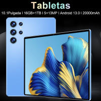 5G 2025 nueva tableta Android 10.1 pulgadas 16GB Ram 1tb rom 20000mah Android 13.0 WiFi doble tarjeta SIM red pantalla completa - details 0
