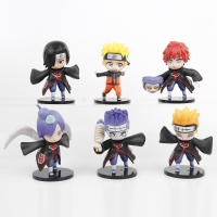 Conjunto De 6 Figuras De Acción PVC Naruto Konan Hoshigaki Kisame Juguete Modelo Para Coleccionistas Edad Recomendada 14+ - details 1