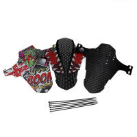 Guardabarros De Rueda Para Bicicleta De Montaña Frontal Y Trasera Con 6 Correas Reflector Antiarena Protección Contra Barro - details 1