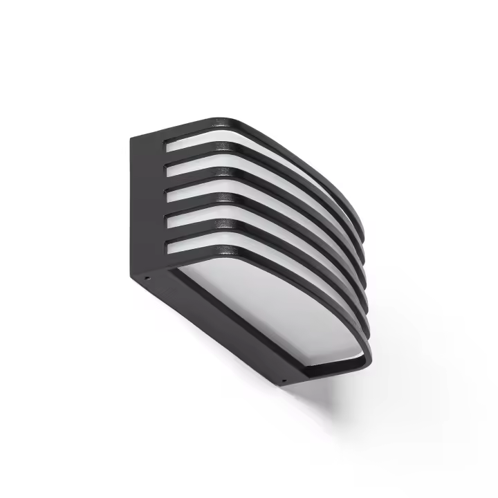 Ledkia Aplique de Pared Exterior LED 15W Negro Juli Negro - 1