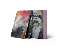 Juego De 55 Tarjetas Fotográficas De Idolos Para Niños Nuevo Álbum SPILL the FEELS Serie JEONGHAN HOSHI WOOZI THE8 DK HD Impresión Lomo Regalo Para Fans - details 7