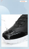 Zapatos De Correr Para Hombre Impermeables Resistentes Al Desgaste Talla Grande 48 Cuero Sintético Transpirables Para Atletismo Y Deporte Casual - details 6