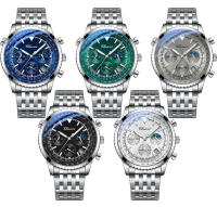 Reloj De Pulsera De Moda Para Hombre CHENXI 928 Con Cuarzo Multifuncional Luminoso Resistente Al Agua Correa De Acero Inoxidable Calendario Estilo De Negocios - details 7