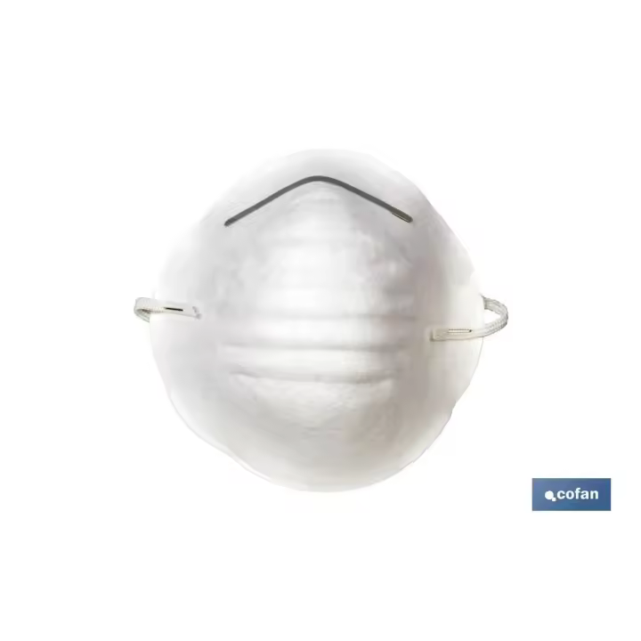 Cofan Mascarillas Higiénicas Polipropileno Protección Polvo Partículas No Tóxicas - 1
