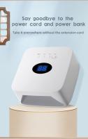 Lámpara De Uñas LED Recargable 54W Sin Cable Para Secado De Esmalte Gel Con Sensor Automático Machine De Secado De Uñas Wireless Tamaño 19*19*9cm Peso 820g - details 8