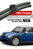 LimpiaFrente LimpiaFrente Wiper Blades Para Mini Cooper R50 R53 R56 2001-2013 Pares Accesorios De Ventanas Delanteras De Goma Natural Tamaño Original - details 0