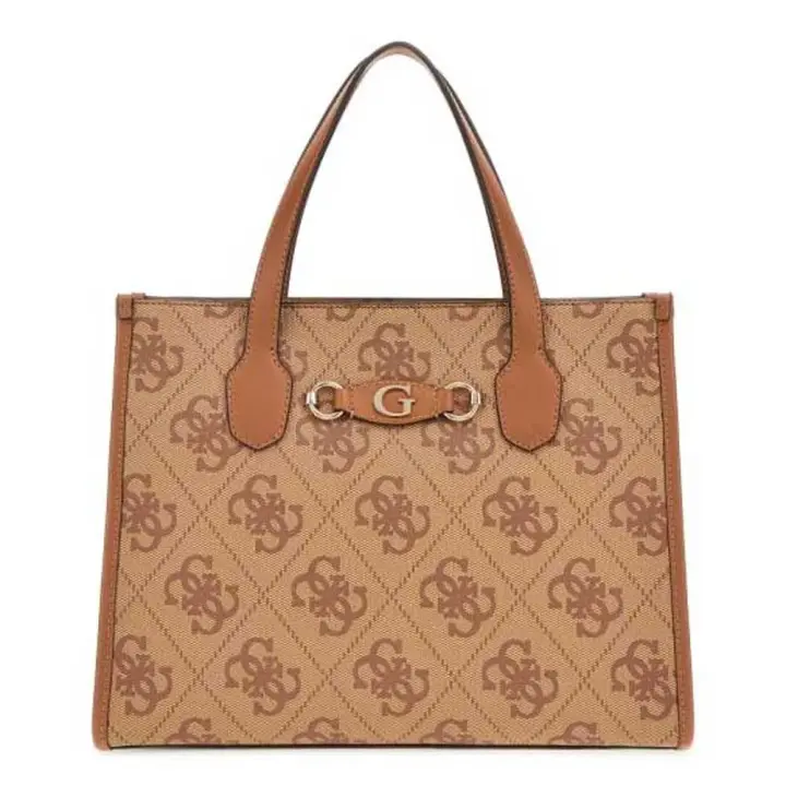 Guess Bolso De Hombro Izzy 2 Marrón - 1