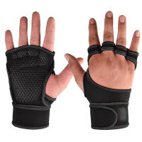 Guantes De Entrenamiento De Deporte Para Hombres Y Mujeres Guantes De Fitness Para Levantamiento De Pesas Protección De Muñeca Y Palma Para Gimnasio - details 3