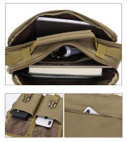 Bolsa De Camping Táctica Molle Con USB Para Caza Y Pesca Bolsa De Hombro Assualt Tactique Deportiva Para Hiking Y Senderismo Para Hombres Bolsa Fanny Pack - details 6