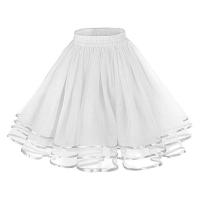 Falda Tutú Para Mujer De 50 Cm Cintura Elástica Versátil Mini Falda Flareada Casual Para Ballet Y Performance Material De Poliéster - details 13