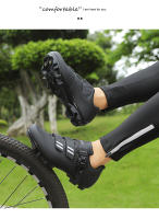 Zapatos De Ciclismo Para Hombre Y Mujer Zapatillas De Bicicleta Off-road MTB Antideslizantes Con Cierre Rápido Para Triatlón Y Racing - details 4