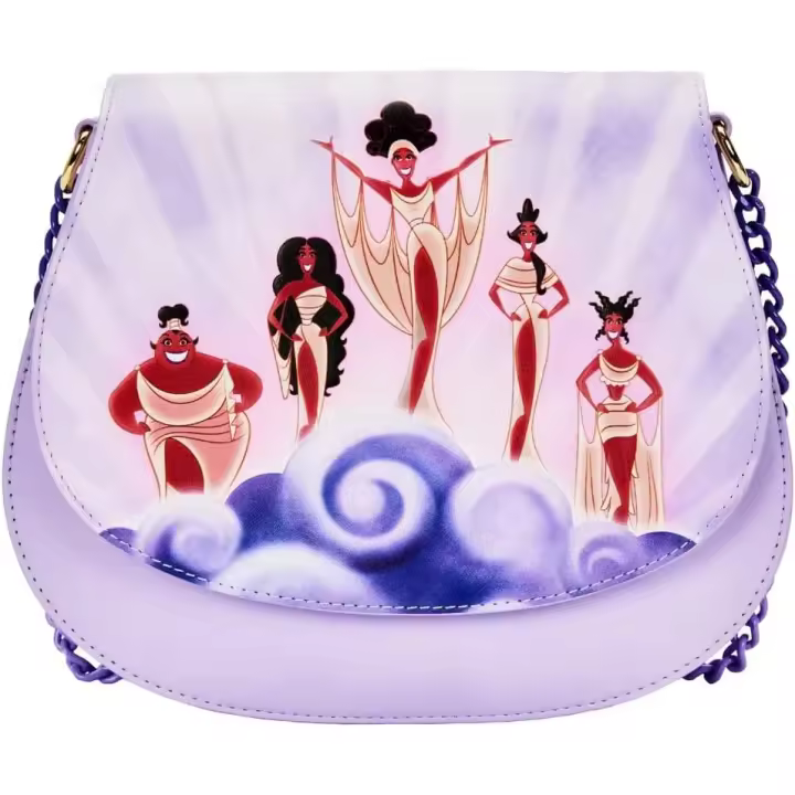 LOUNGEFLY BOLSO HERCULES MUSAS DISNEY NUBES CROSSBODY BAG mujer - 1