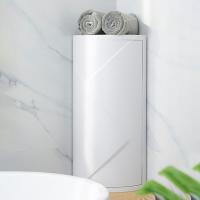 Estantería giratoria de 360 grados para baño, estante de esquina para inodoro y cocina, armario de almacenamiento multicapa - details 2