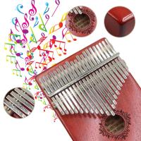 Piano De Uso De Uña Kalimba De Madera De Mahogany De Alta Calidad Portátil Para Niños Con Accesorios Regalo De Navidad 17/21 Teclas - details 14