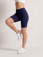 Shorts De Cintura Alta 2XXL Para Mujer En 16 Colores Estilo Fitness Con Bolsillos Y Compresión Ropa Deportiva Casual De Verano Nylon - details 29