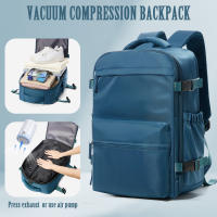 Mochila De Viaje 30L Para Hombres Y Mujeres Antirrobo Con Compresión a Vacío Mochila De Negocios Escolar Para Exteriores Con Portátil - details 0
