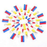 Kit De Conectores De Cable Aislados 280/480PCS Terminales De Arruga Para Electrónica Kit De Crimpado De Alambres Variados - details 5