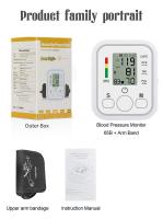 Tensiómetro digital de brazo, mide con precisión la presión arterial y el pulso, tensiómetro automático clínicamente probado con pulsera de 22-36 cm - details 8