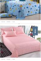 Juego De Sábanas Y Fundas Para Almohadas De Algodón 3 Piezas Textil Doméstico Estilo Pastoral Sábanas Planas Y Fundas Para Almohadas De 90gsm 100TC - details 16