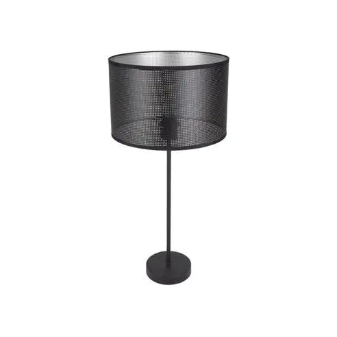 FABRILAMP Lámpara de Mesa Sobremesa Alto Anastasia Negro/Negro-Plata 60x30x30 Cm - Elegante Diseño - 1