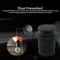 Cubierta De Protección Para Encendedor De Coche Universal Impermeable Y Anti-Polvo 1-5 Piezas Plug Y Play ABS Eco-amigable Retarda Fuego - details 3