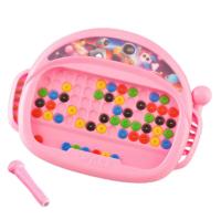 Tablero De Dibujo Magnético Para Niños Con Pluma Y Cuentas Juguete Educativo Sensorial Montessori Regalo Para Niños Y Niñas - details 8