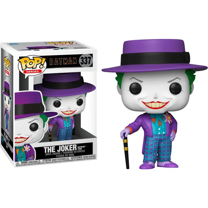 Funko Pop! Batman 1989 - Joker, Varios Modelos , 47709, Nº337, Tienda con Licencia Oficial - 1