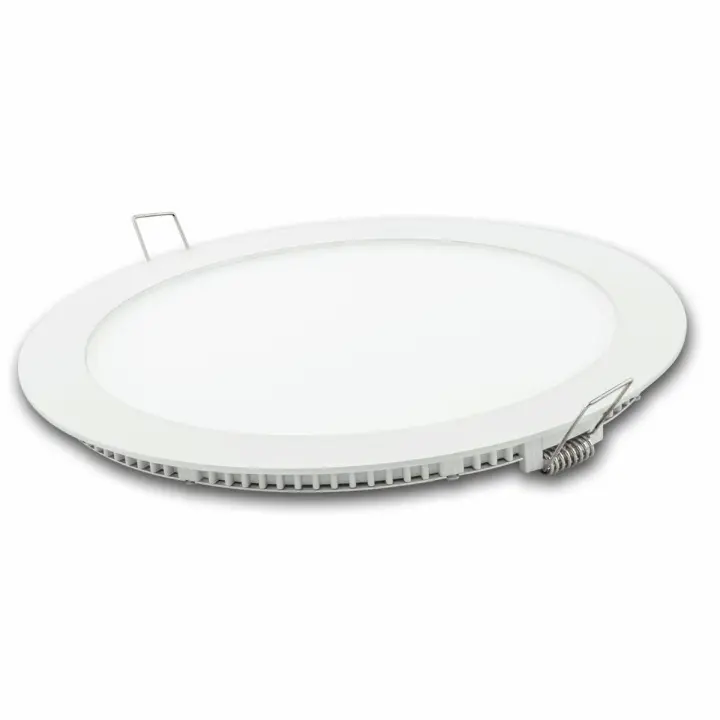 DOWNLIGHT LED REDONDO BRANCO MATEL 12W FRIA - 1