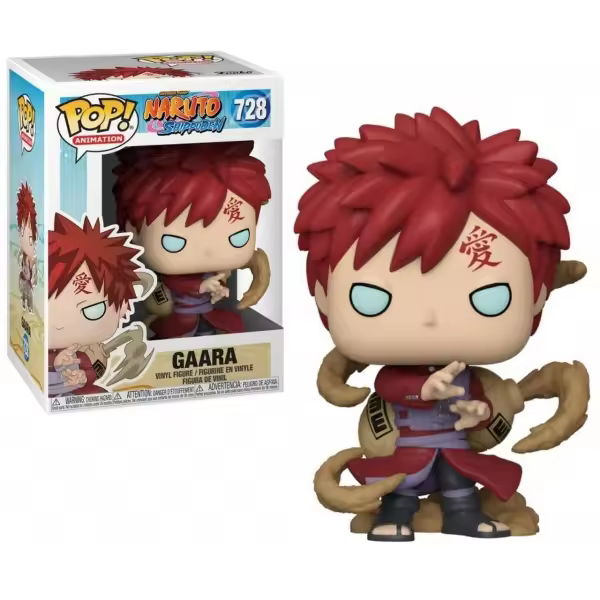 Funko POP! Animation: Naruto - Gaara - Figuras Miniaturas Coleccionables Para Exhibición - Idea De Regalo - Mercancía Oficial - Juguetes Para Niños Y Adultos - Fans De Anime - MR popye - 1