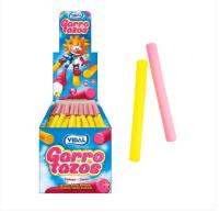 VIDAL Garrotazos de colores CAJA 150U APROX 825G Alargadas nubes con una especial cobertura crujiente sabor chocolate. Sin gluten SABOR VIDAL GARANTIZADO - details 3