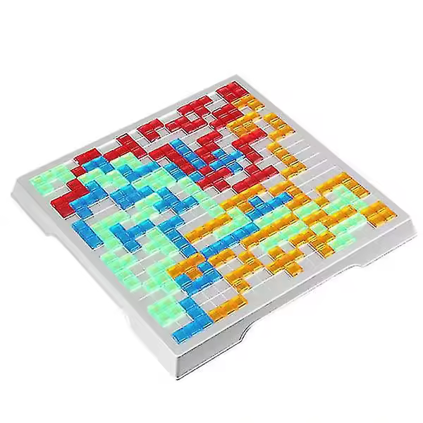 Juego de estrategia Blokus Juego de Mesa Juguetes Educativos Juego de cuadrados Fácil de jugar para niños Series Juego de Interior Fiesta - 1