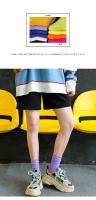 Calcetines De Mujer Moda Color Sólido Preppy Estilo Respirables Neón Largos Coreanos Blancos Casual Calcetines De Algodón Y Poliéster Con Spandex - details 5
