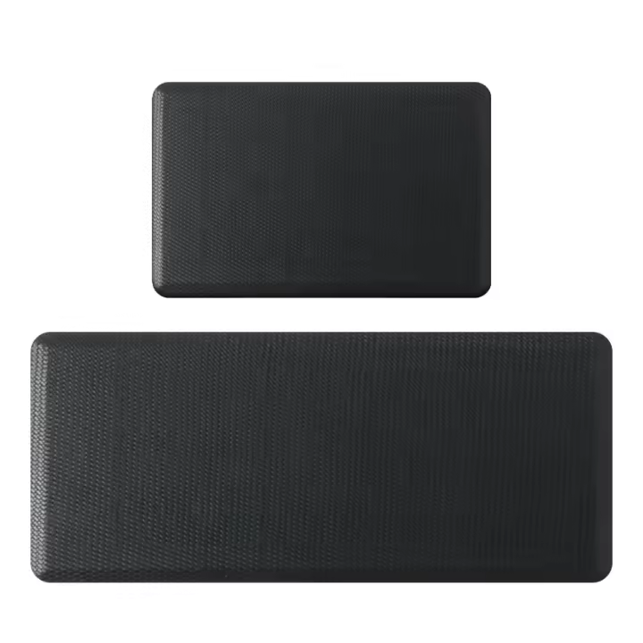 Alfombra De Cocina Antifatiga Con Cojín Impermeable Y No Esmerilada Para Zona De Lavabo Suelo Duro Con Propiedad Antideslizante - 1