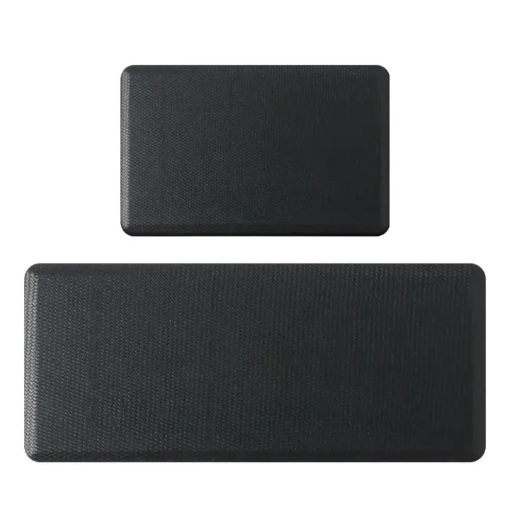 Alfombra De Cocina Antifatiga Con Cojín Impermeable Y No Esmerilada Para Zona De Lavabo Suelo Duro Con Propiedad Antideslizante - 1