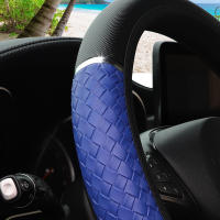 Cubierta De Volante Dinámica De Cuero PU Tres-Dimensiones Metálica Para Coche Sin Anillo Interior Adecuada Para 14.5-15 Pulgadas - details 14