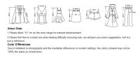 Vestido Elegante Para Oficina Para Mujer Con Volantes En La Manga Y Botones Silueta Suelta Midi Traje Formal De Negocios Vestimenta De Trabajo Ropa Midi Robe - details 1
