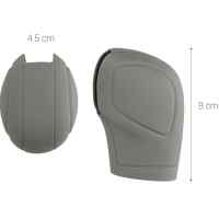 Banner - Funda Pomo cambios marcha coche silicona suave compatible con VW y Skoda gris